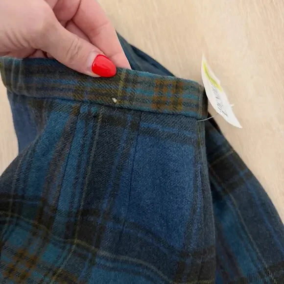 Women’s Pendleton Vintage Wool Plaid MIDI Skirt Size 6 - Picture 7 of 7